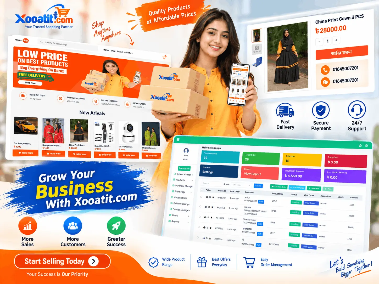 Ajker Deal -eCommerce Website - Website Design Template