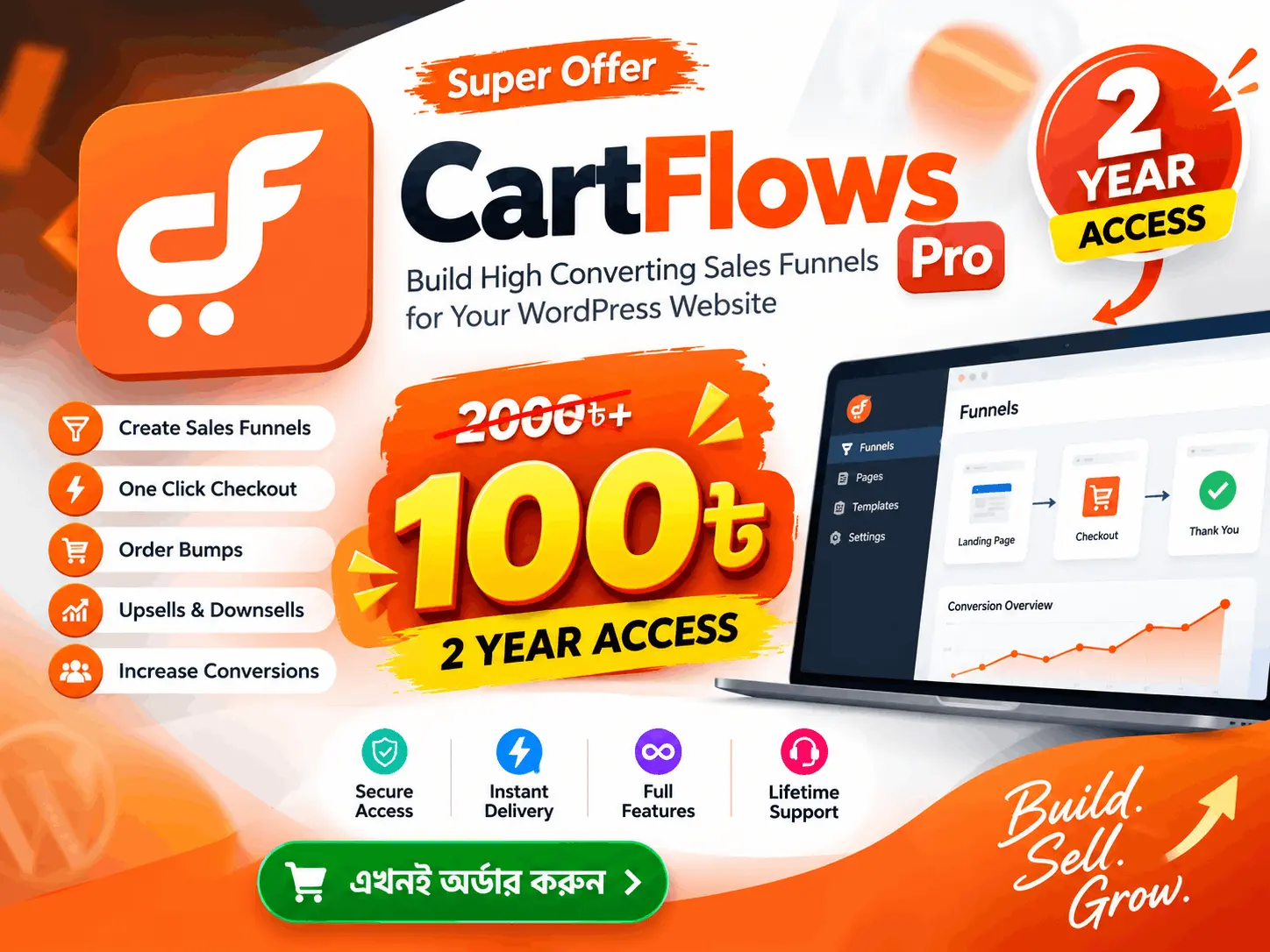CARTFLOW PRO - Website Design Template