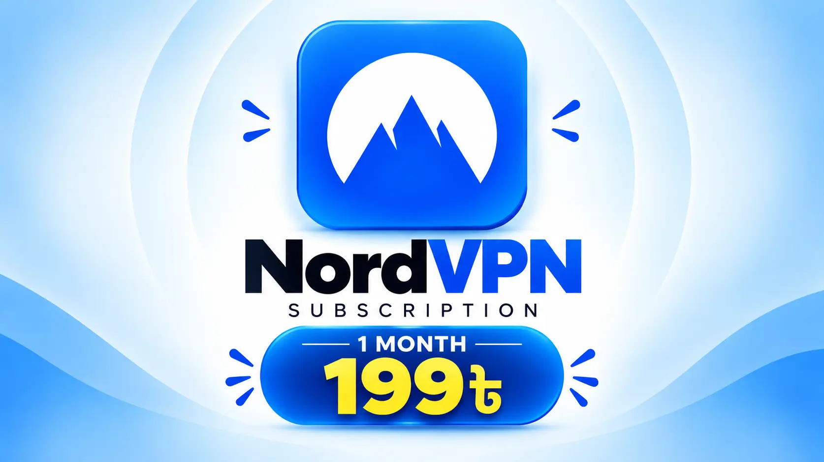 Nord VPN Subscription - Website Design Template